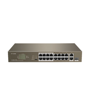 IP-COM 16FE+2GE/1SFP 16-Port PoE Unmanaged Switch F1118P-16-150W - VIRTUS ELECTRONICS