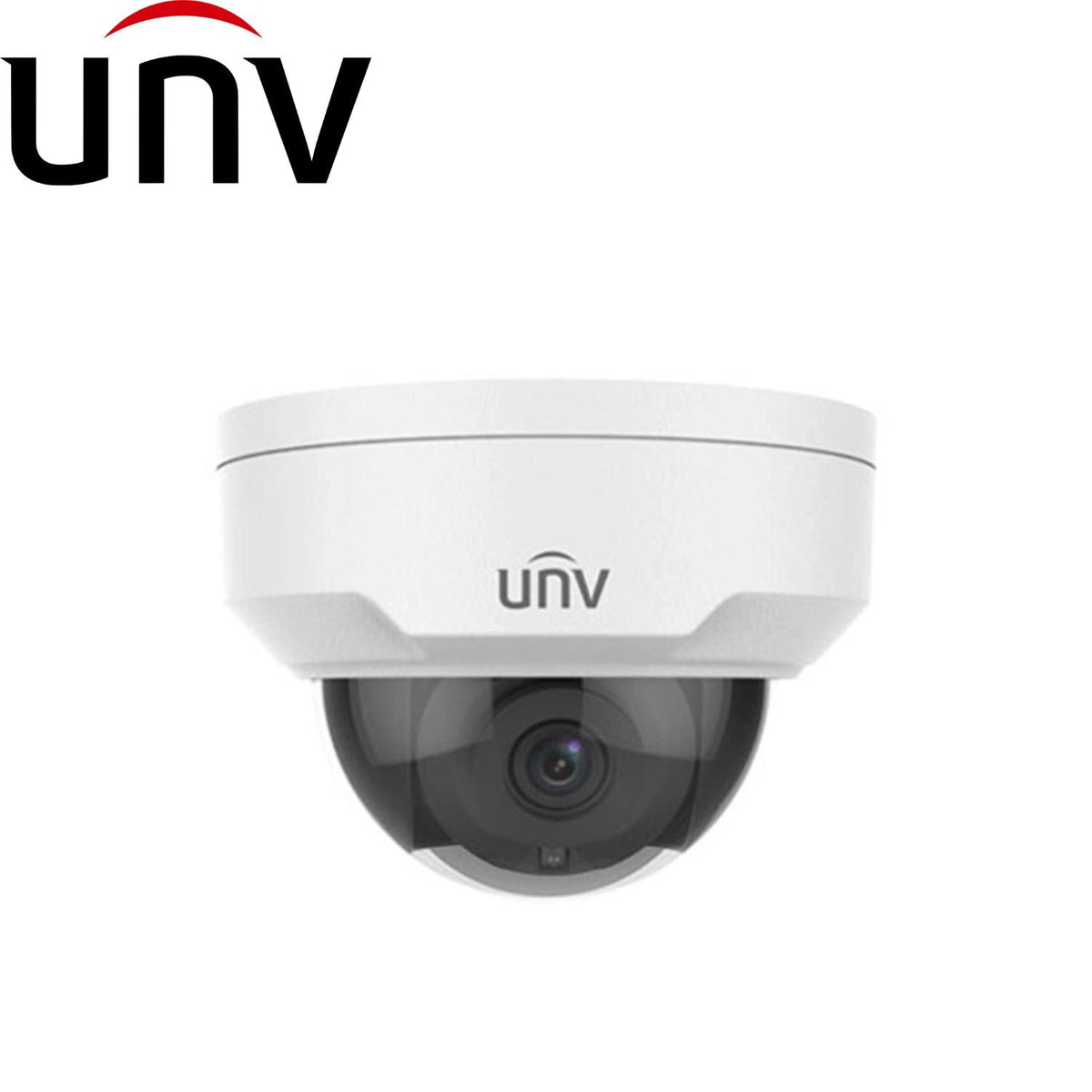 UNIVIEW Prime-II 4MP 2.8mm Fixed Lens Vandal-Resistant Dome Network Camera IPC324ER3-DVPF28