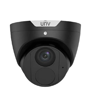 UNIVIEW Easy Series 6MP 2.8mm Fixed Lens Turret Network Camera Easystar IR30m PoE IP67 IPC3616LE-ADF28KM-BK