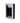 Sleek black steel AKUVOX R20A flush-mounted in-wall box, 180x101x50mm, for seamless integration.