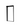 AKUVOX In-Wall Flush Rain Cover for S539 with Sleek Black Finish Durable Steel Construction