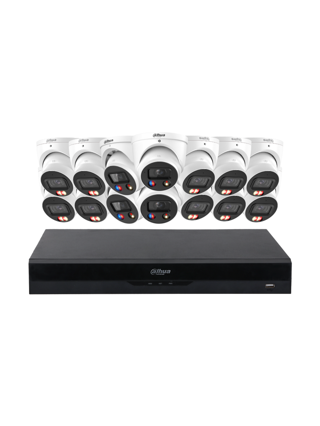 DAHUA 6MP Security Kit 4x TiOC 3.0 Active Deterrence NVR