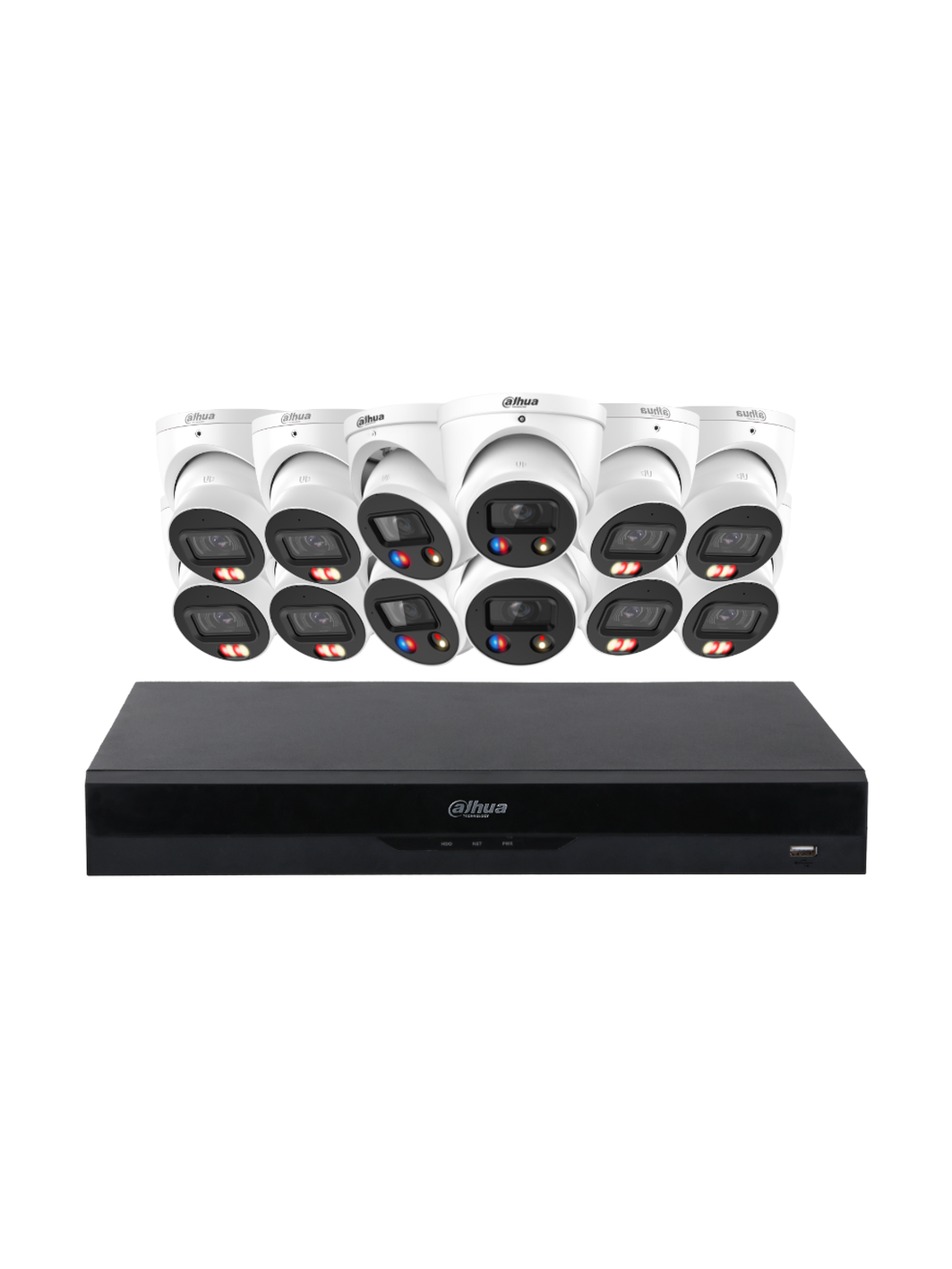 DAHUA 6MP TiOC 3.0 Active Deterrence Security Kit 16CH NVR