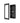 Sleek black steel AKUVOX X912S flush mount box for seamless in-wall installation, 265x116x45mm.