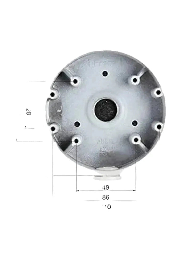 DAHUA White Security Aluminum Waterproof Junction Box-DH-PFA139 – view 3
